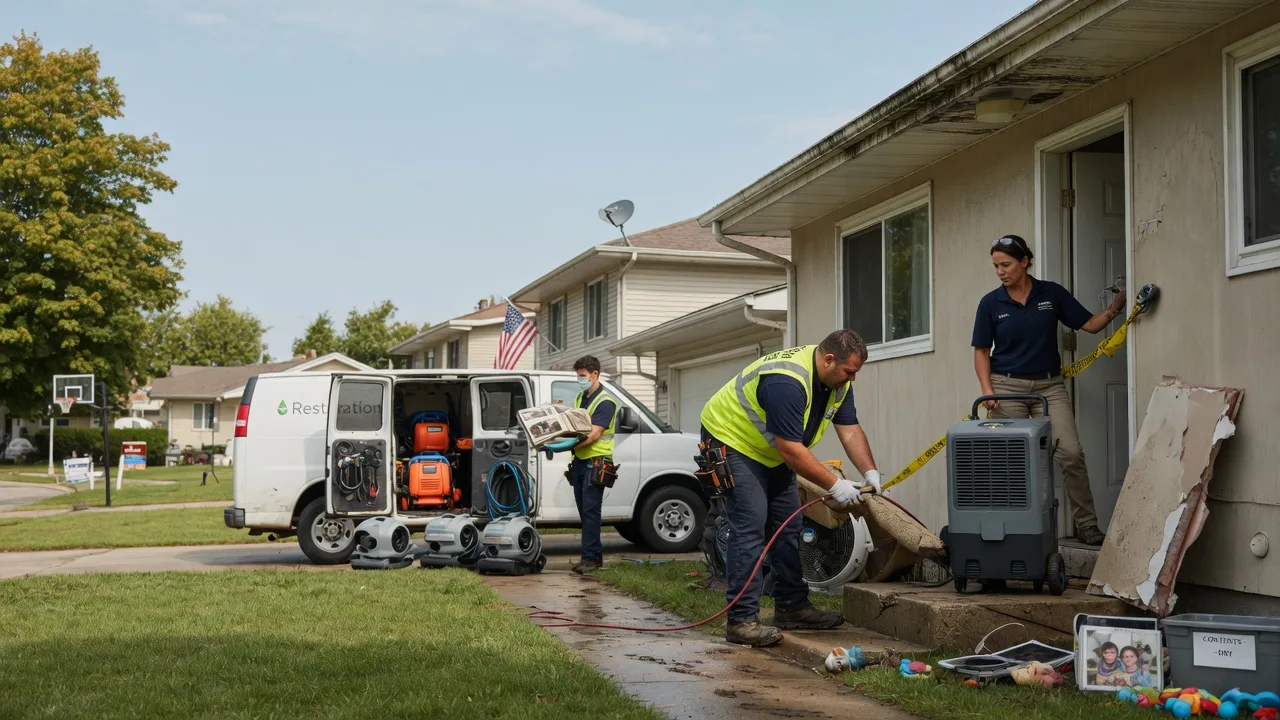 Water Damage Restoration in Gates, TN near me